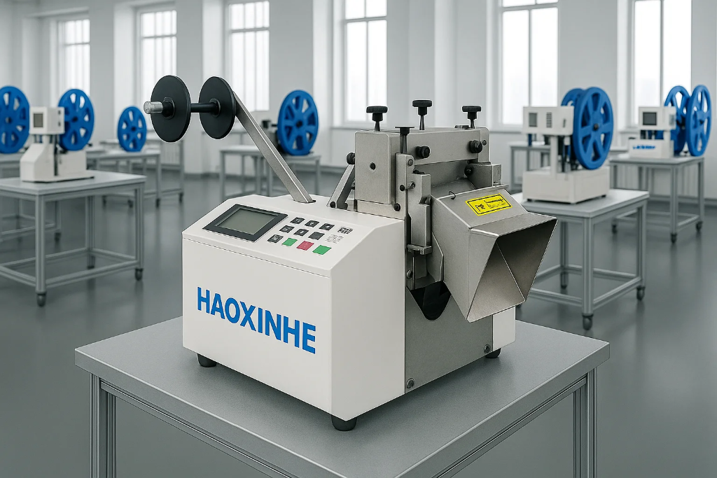 Wire Plastic Tube Cutting Machine-HX-085M