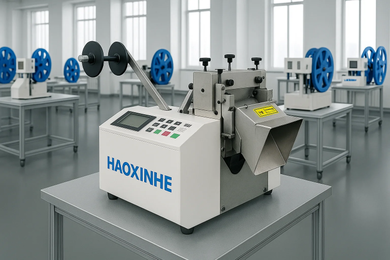 Wire Plastic Tube Cutting Machine-HX-085M
