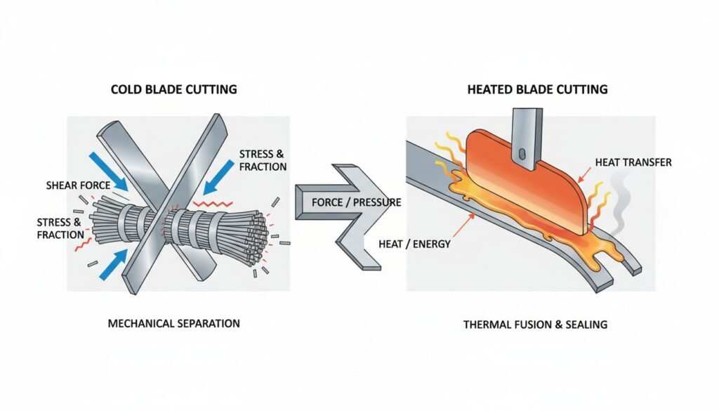 Blade Maintenance Operator changing a blade on a machine