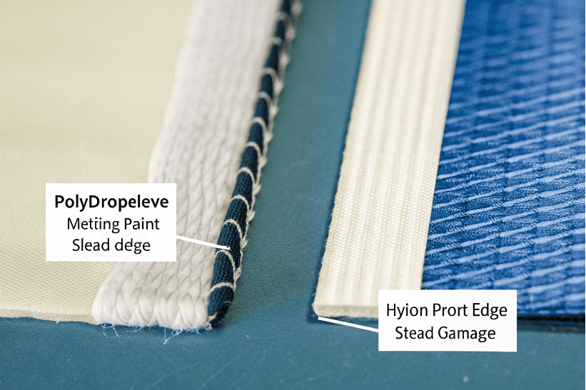 Light duty backpack straps made of PP