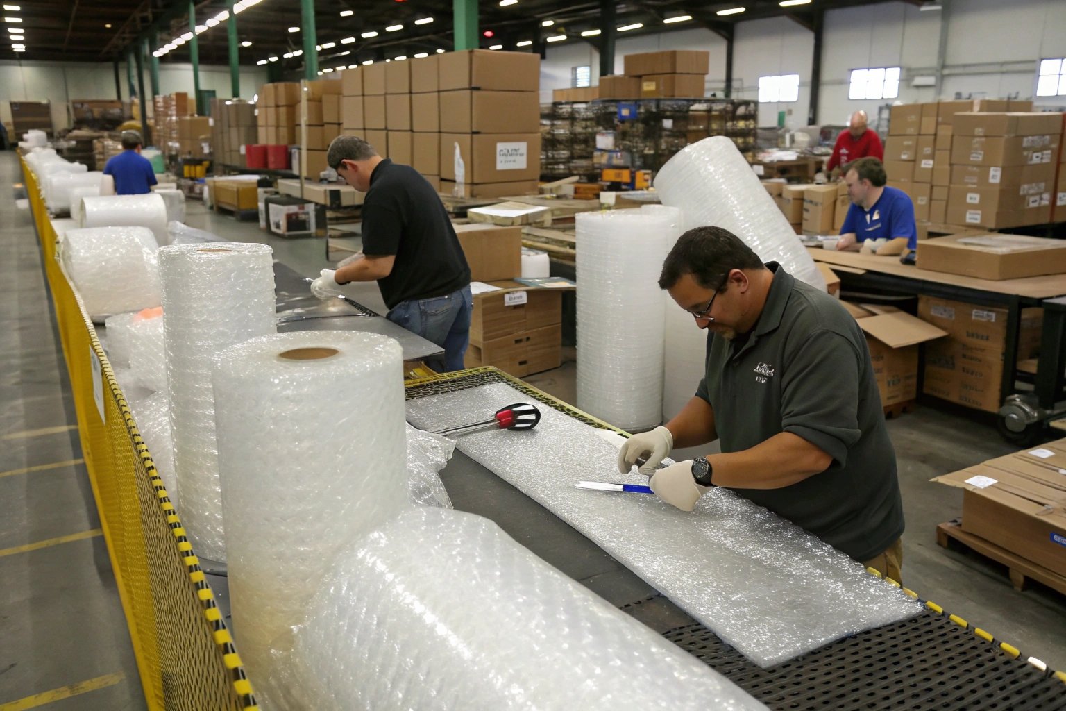 Is Your Warehouse Wasting Hours on Manual Bubble Wrap Cutting?