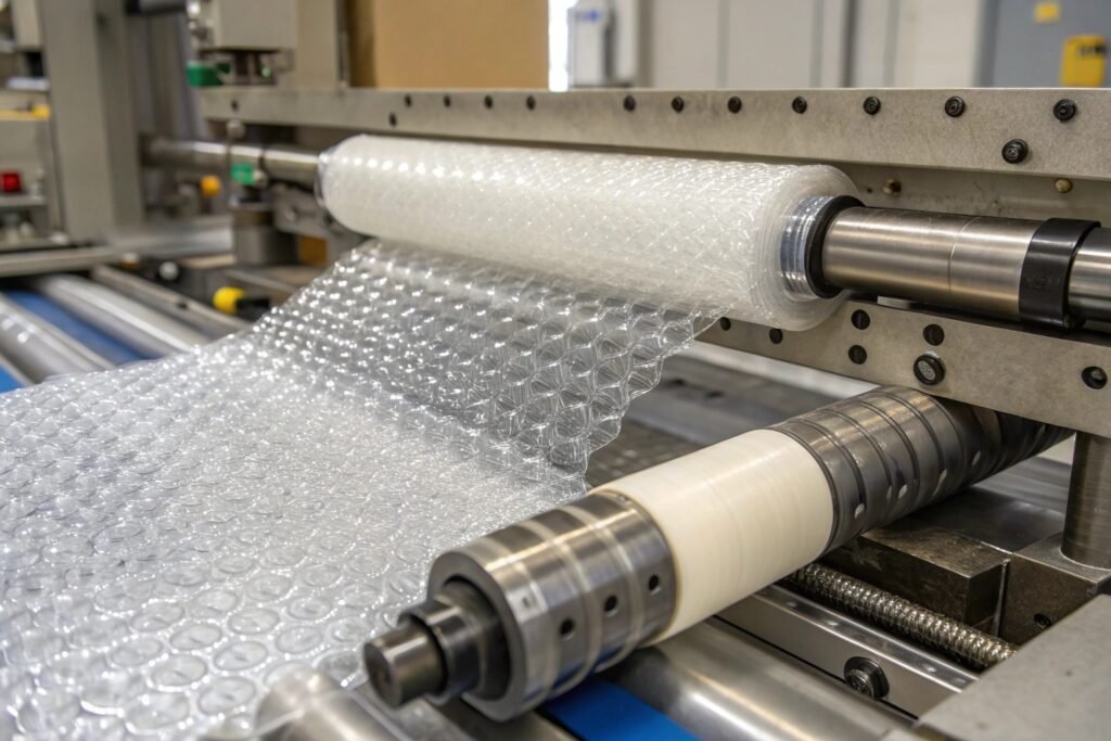 Bubble cutting machine