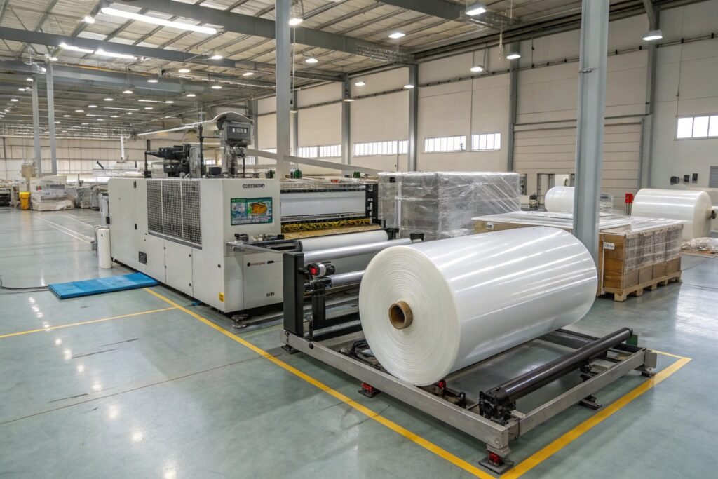 Industrial automatic bubble wrap cutting machine improving packaging efficiency