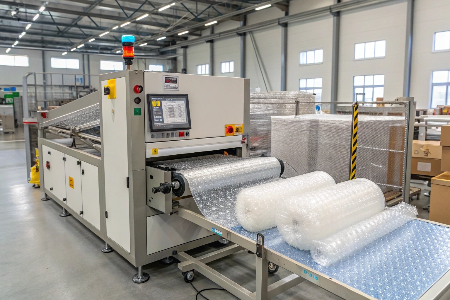 The Importance of Safety Sensors in High-Speed Bubble Wrap Cutting Machinery