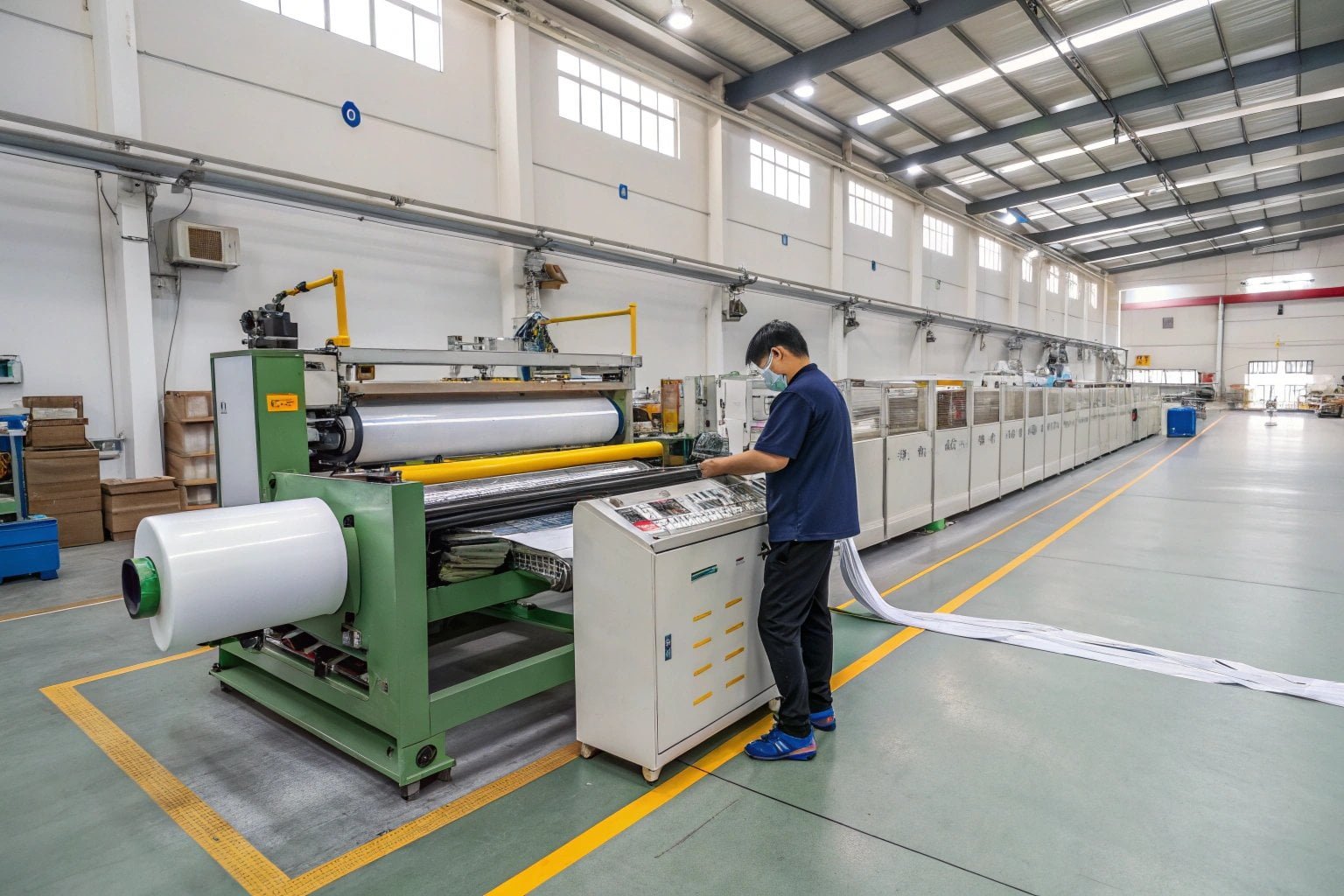 How Does an Automatic Webbing Angle Cutting Machine Improve Production Efficiency?