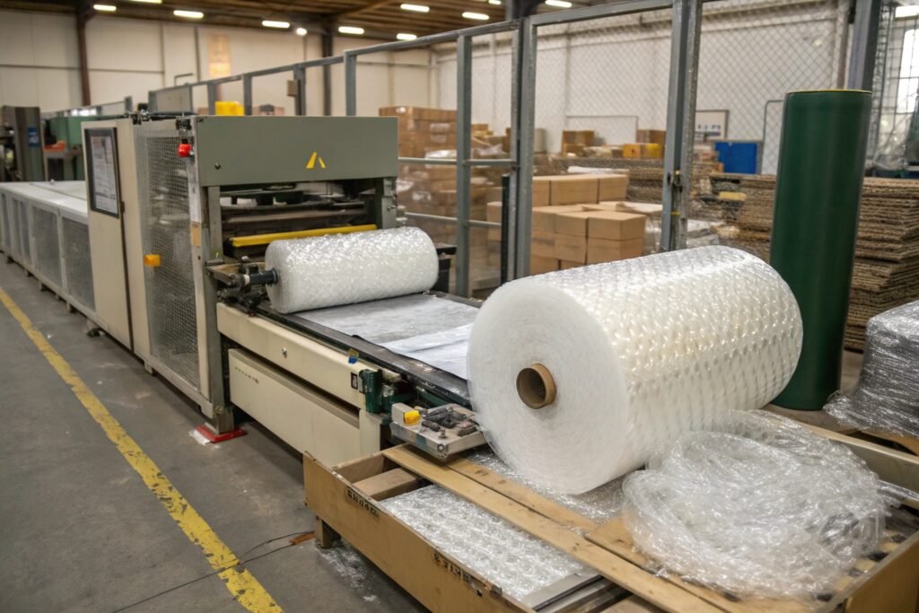 Machine downtime cost impact on packaging production efficiency