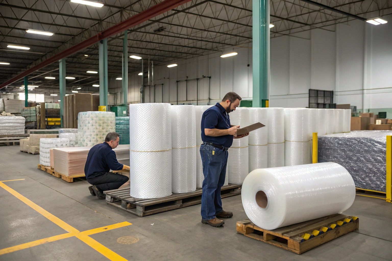 How to Solve Static Electricity Problems When Cutting Bubble Wrap Rolls?
