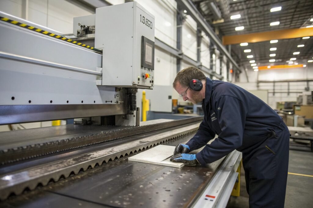 Industrial cutting blade inspection for improved cut quality and machine reliability