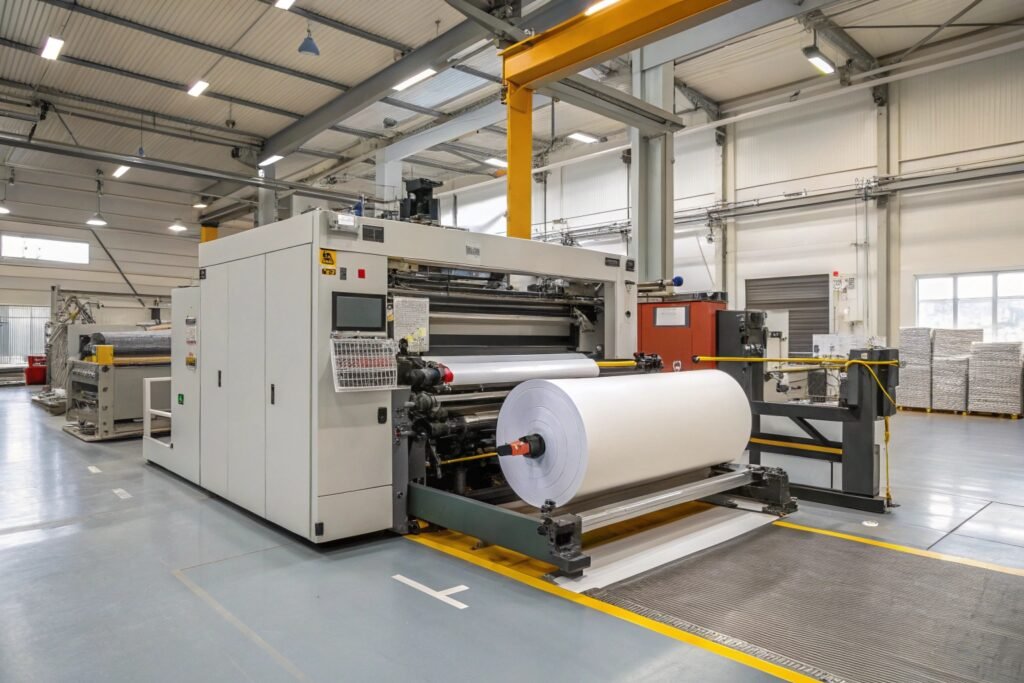 Servo controlled cutting system for high precision industrial production