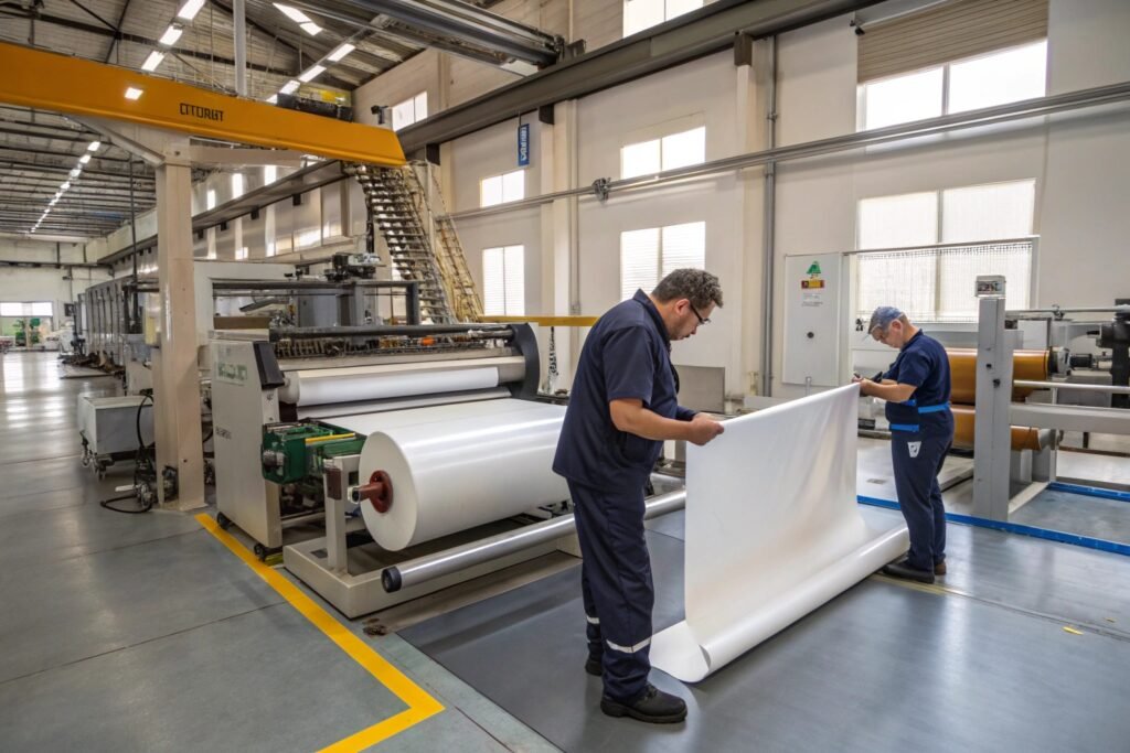 Servo Feeding System Servo feeding system improving roll to sheet cutting accuracy and consistency