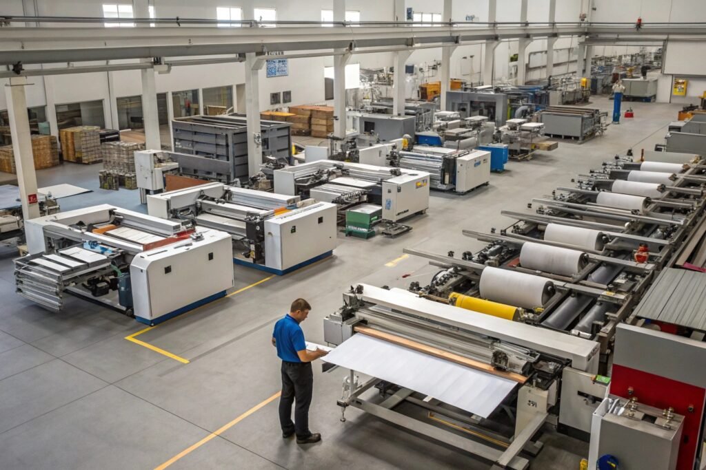 Automated manufacturing efficiency with reduced labor costs and enhanced workplace safety