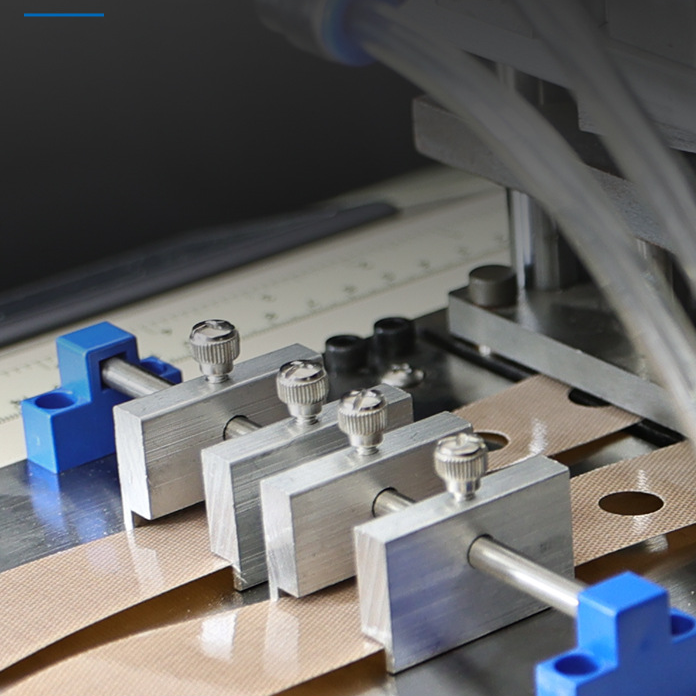 How to Program Cutting Length and Angle on an Automatic Webbing Angle Cutting Machine?