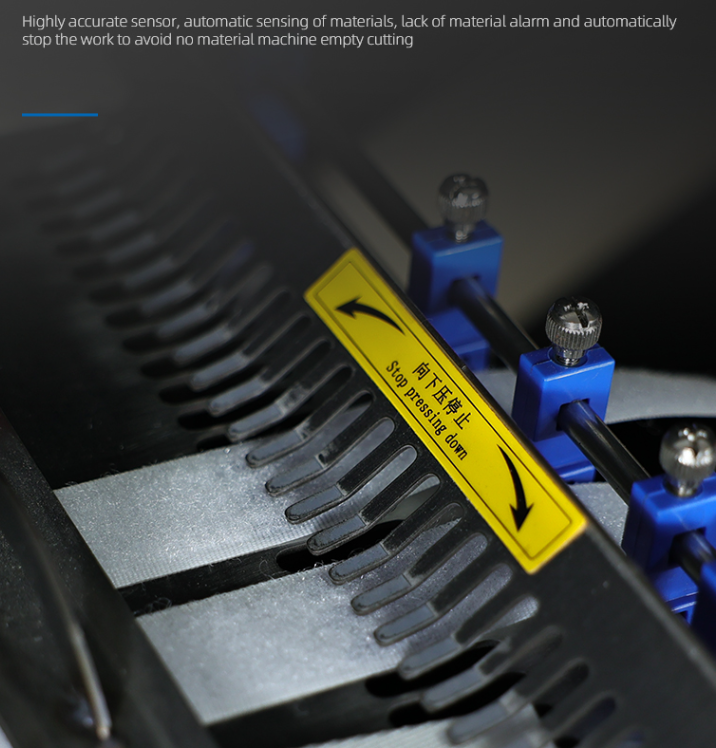 Industrial cutting machine maintenance inspection