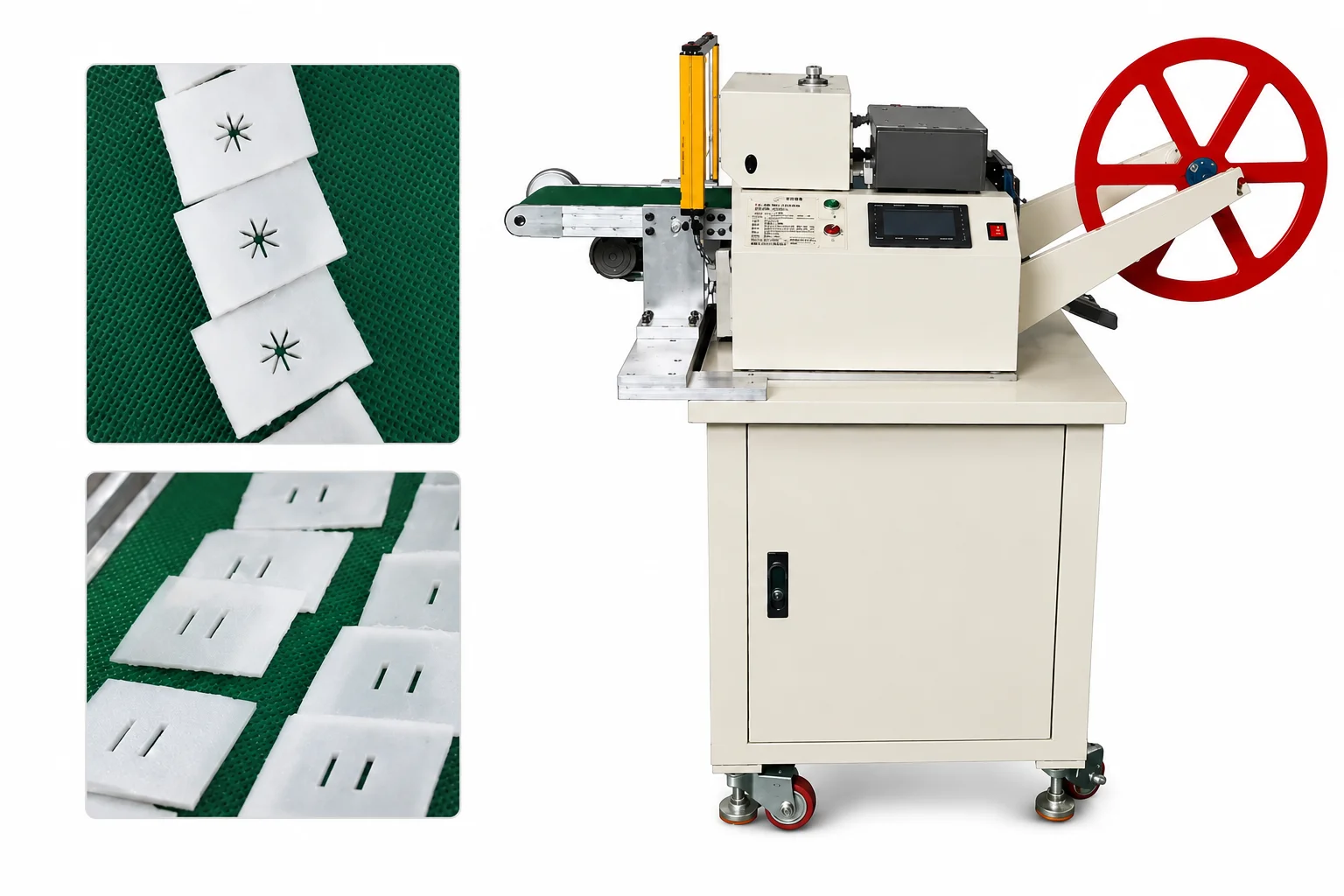 Solar PV EVA Gasket Punching & Cutting Machine HX-200DK-B2