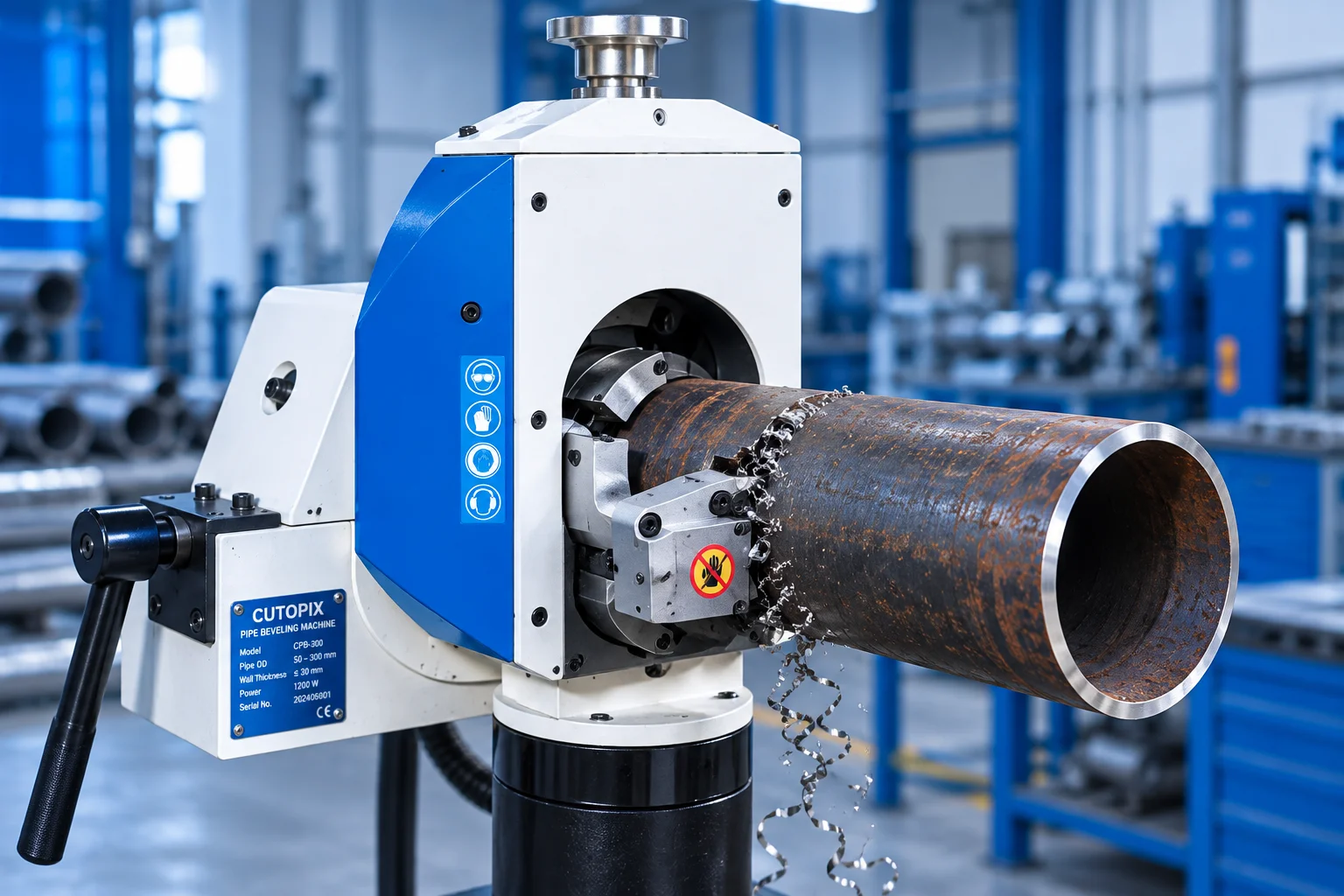 CUTOPIX metal pipe cutting and tube processing machine